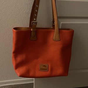 Dooney & Bourke leather tote. “Emily”